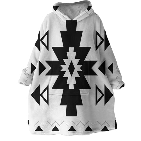 Image of Hinge Patterns SWLF2984 Hoodie Wearable Blanket