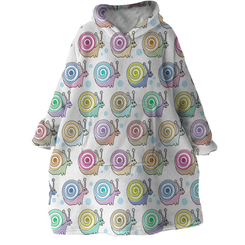 Image of Snails SWLF2504 Hoodie Wearable Blanket