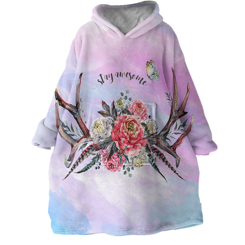 Image of Stay Awesome SWLF1190 Hoodie Wearable Blanket