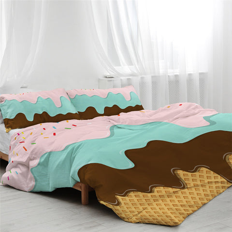 Image of Ice Cream Layers Bedding Set - Beddingify