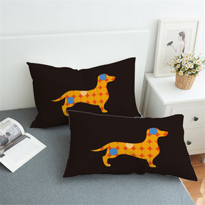 Dachshund Shape Pillowcase