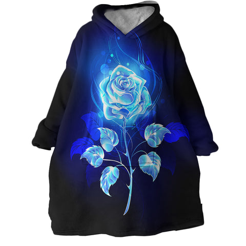 Image of Ethereal Rose SWLF0069 Hoodie Wearable Blanket