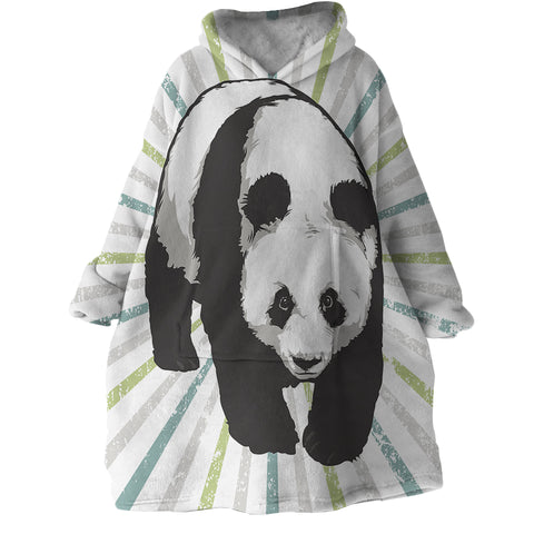 Image of Panda SWLF2478 Hoodie Wearable Blanket