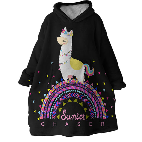 Image of Sunset Chaser SWLF2998 Hoodie Wearable Blanket