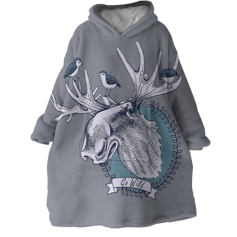 Image of Go Wild Trophyhead SWLF2696 Hoodie Wearable Blanket