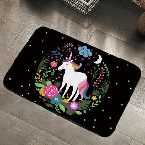 Magical Unicorn Starry Door Mat