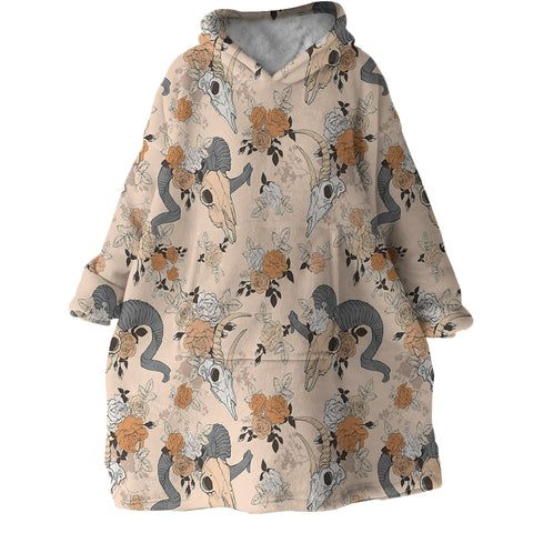 Image of Antler Trophyhead SWLF2806 Hoodie Wearable Blanket