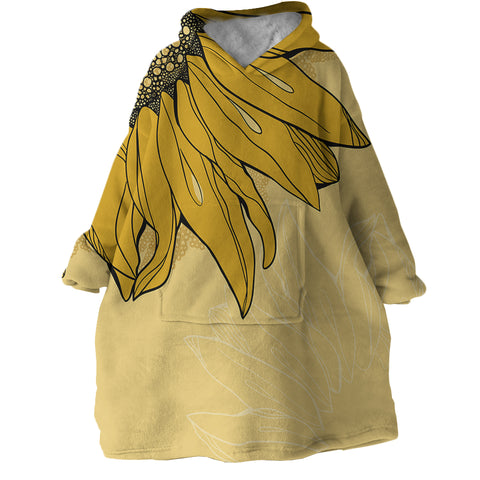 Image of Sunflower SWLF2775 Hoodie Wearable Blanket