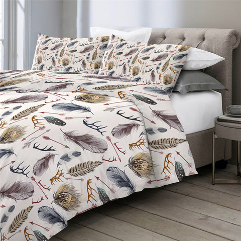 Image of Feathers & Arrows Bedding Set - Beddingify