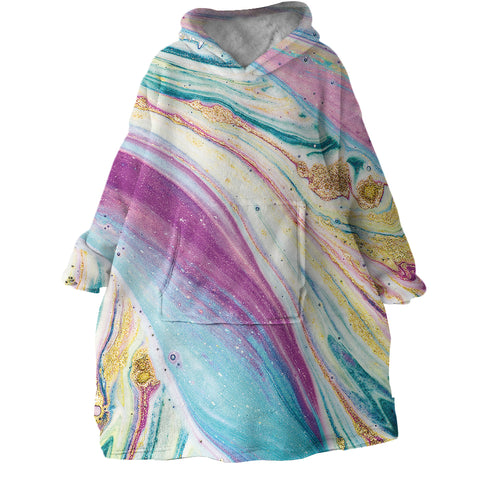 Image of Glittered SWLF0006 Hoodie Wearable Blanket