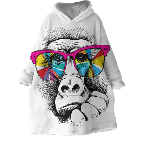 Image of Snazzy Ape SWLF0677 Hoodie Wearable Blanket