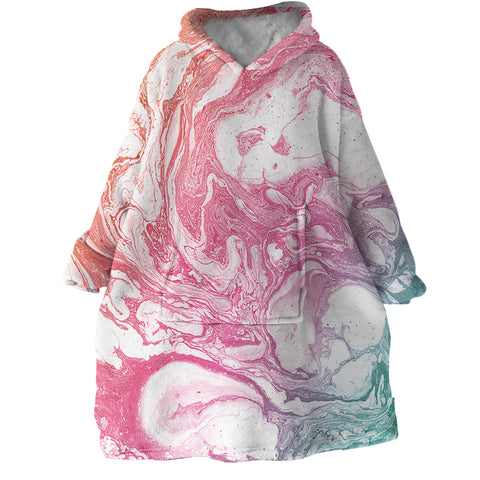 Image of Pink Sand SWLF0021 Hoodie Wearable Blanket