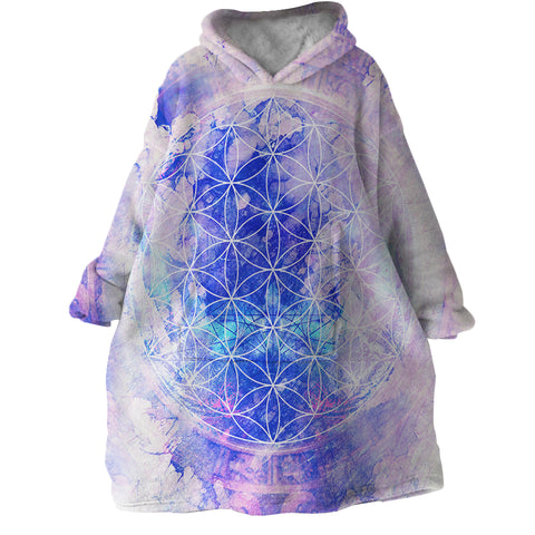 Image of Glass Window SWLF2007 Hoodie Wearable Blanket