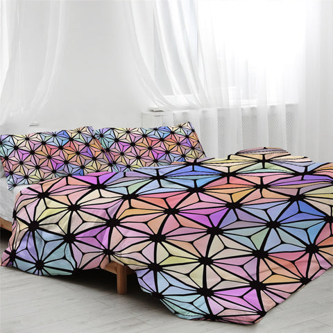 Image of Colored Glass Bedding Set - Beddingify