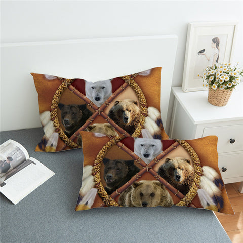 Image of Tribal Ursas Pillowcase