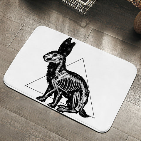 Image of Rabbit Anatomy Door Mat