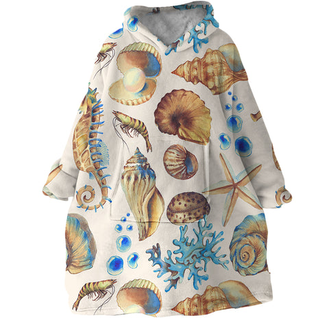 Image of Sea Souvenir SWLF1173 Hoodie Wearable Blanket