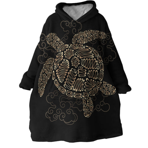 Image of Turtle SWLF2186 Hoodie Wearable Blanket