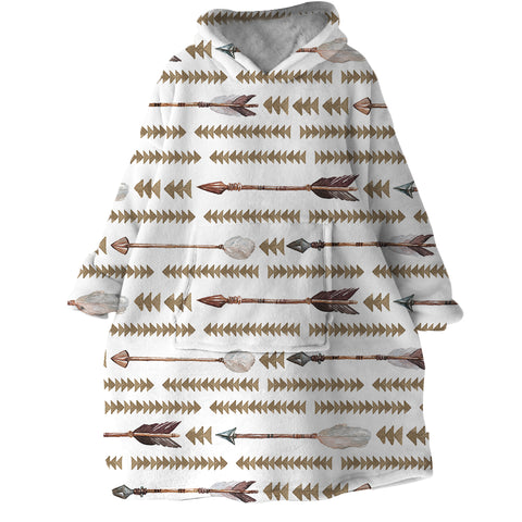 Image of FastFwd Arrows SWLF0867 Hoodie Wearable Blanket