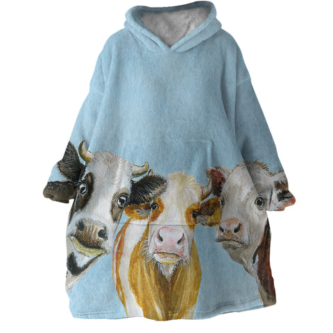 Image of Commoonity SWLF2705 Hoodie Wearable Blanket