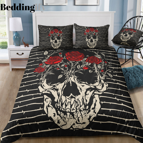 Image of A9 Skull Bedding Set - Beddingify
