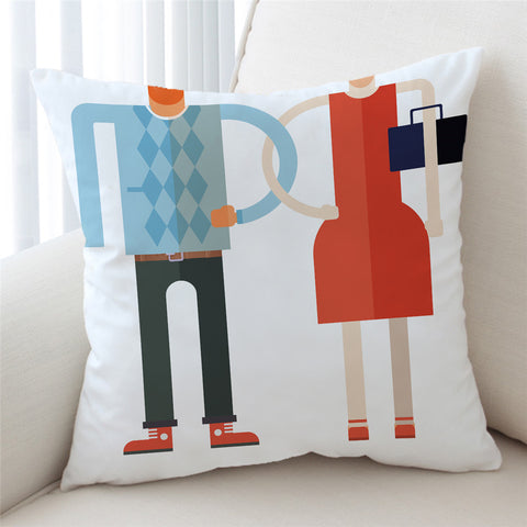Image of Office Wear Cushion Cover - Beddingify