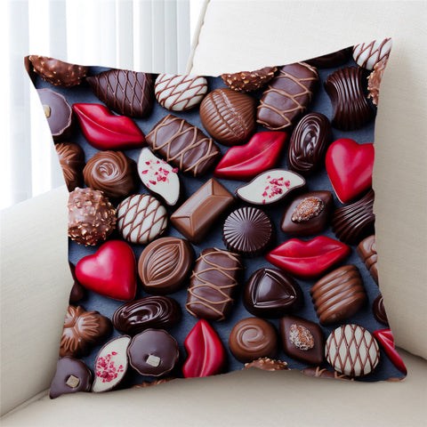 Image of 3D Chocolate Cushion Cover - Beddingify