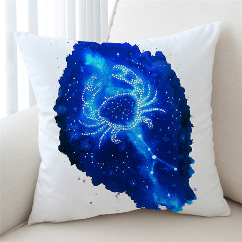 Image of Blue Cancer Cushion Cover - Beddingify