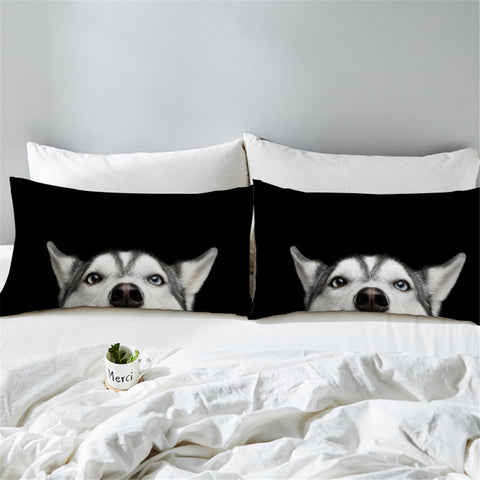 Image of Husky Snout ZSPW015751022 Pillowcase