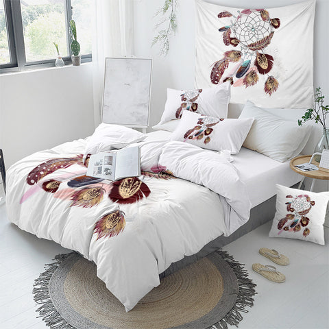 Image of Dream Catcher White Bedding Set - Beddingify