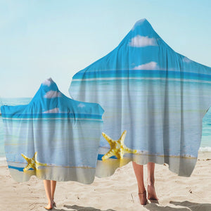 Beach Please Hooded Towel - Beddingify