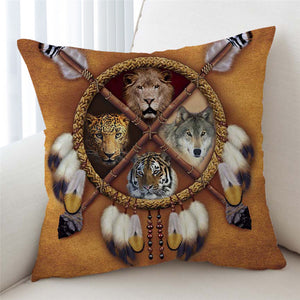 Tribal Predators Cushion Cover - Beddingify