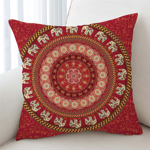 Warm Color Mandala Cushion Cover - Beddingify