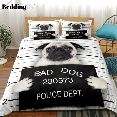 Image of Set Pug Bedding Set - Beddingify