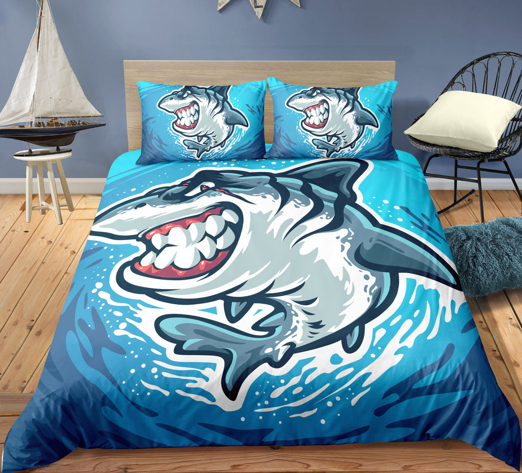 Smile Shark Bedding Set - Beddingify