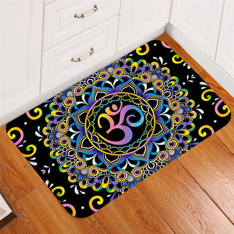 Image of Ohm-centric Mandala Door Mat