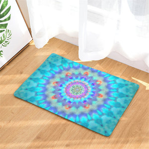 Blue Light Flare Door Mat