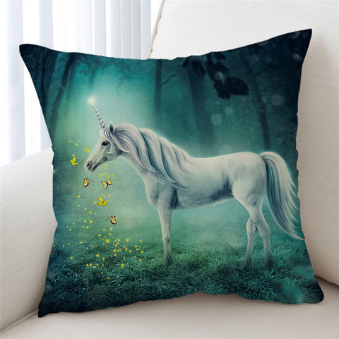Image of Unicorn Forest Cushion Cover - Beddingify