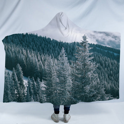 Image of Cold Forest SW2250 Hooded Blanket