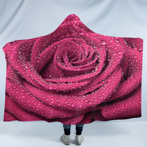 Image of Mulberry Rose SW2185 Hooded Blanket