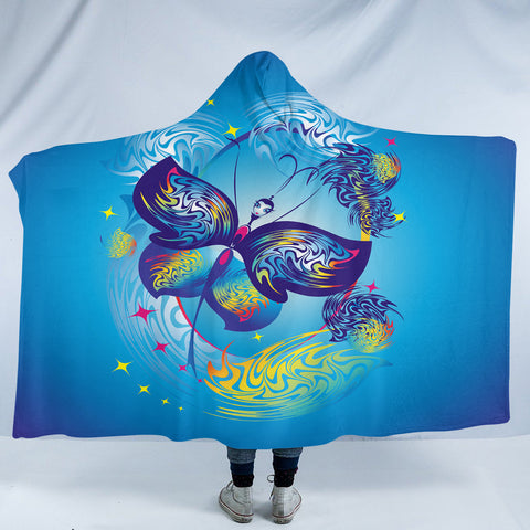 Image of Humanoid Butterfly SW2054 Hooded Blanket