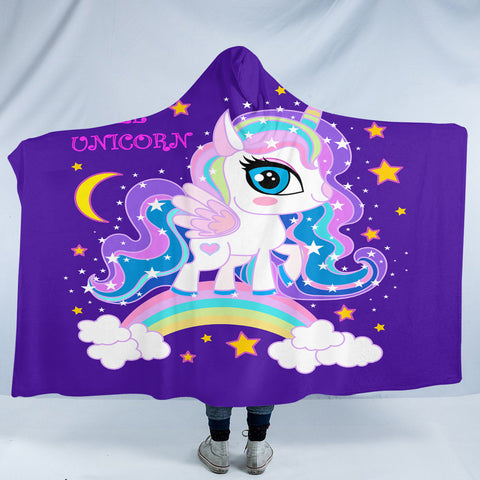 Image of Little Unicorn SW2019 Hooded Blanket