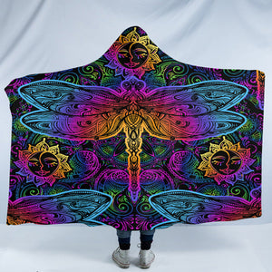 Ancient Dragonfly SW1895 Hooded Blanket