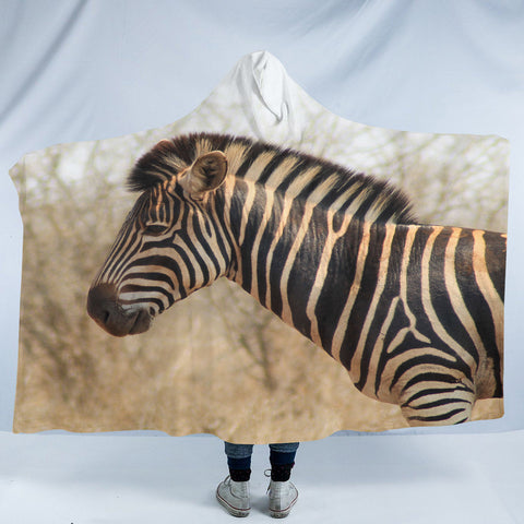 Image of Zebra SW2402 Hooded Blanket