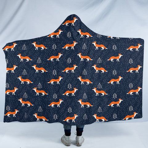 Image of Snow & Fox SW2010 Hooded Blanket