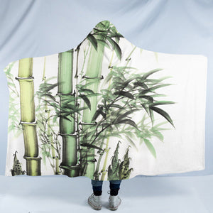 Bamboo Trees SW2490 Hooded Blanket