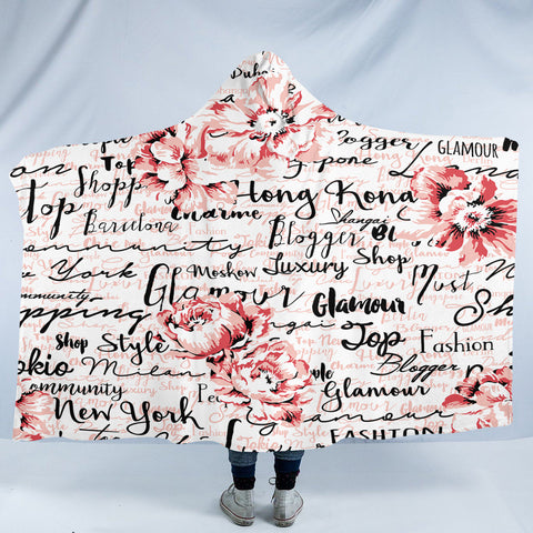 Image of Capitol Names SW1637 Hooded Blanket