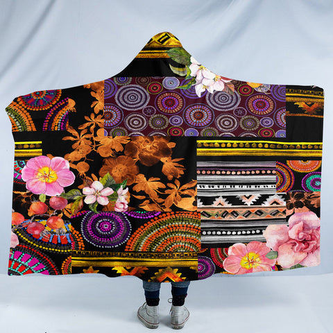 Image of Mixed Styles SW2322 Hooded Blanket