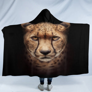 3D Cheetah Mugshot SW2506 Hooded Blanket