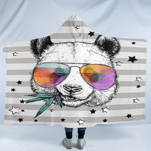 Snazzy Panda SW2482 Hooded Blanket